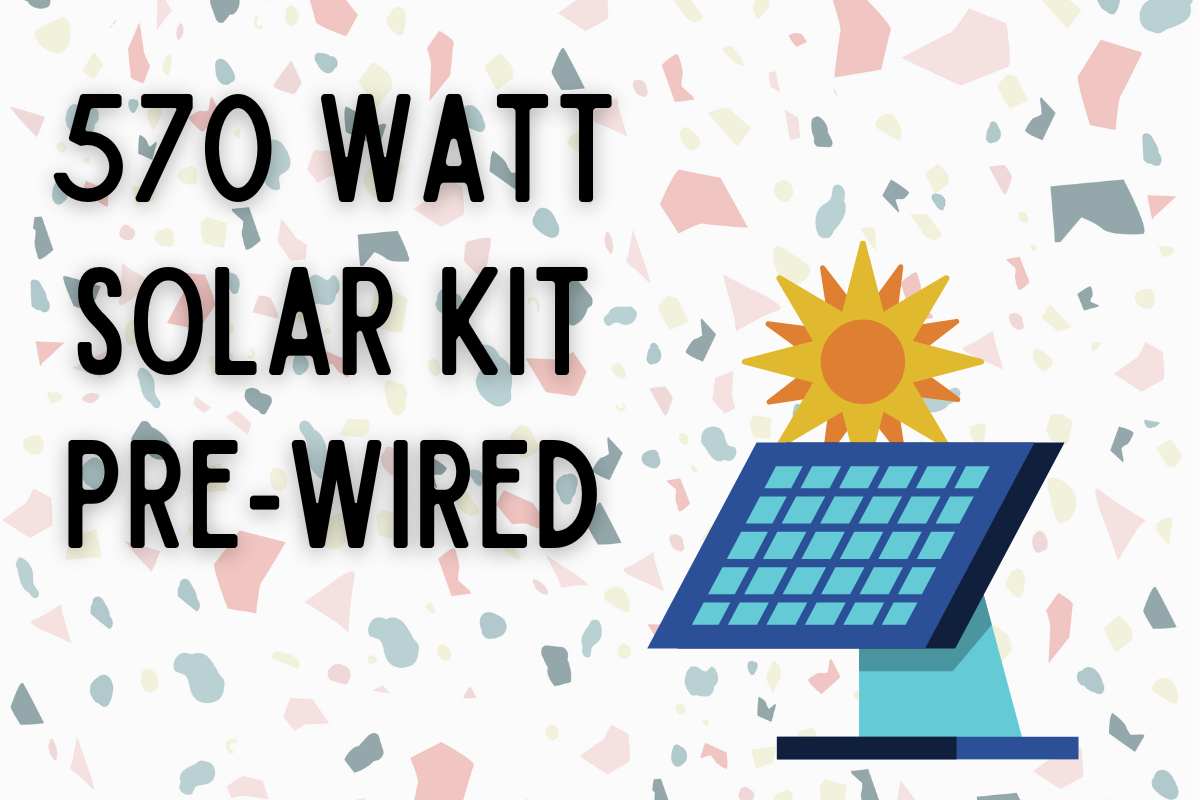 570 Watt RV Solar Kit thumbnail