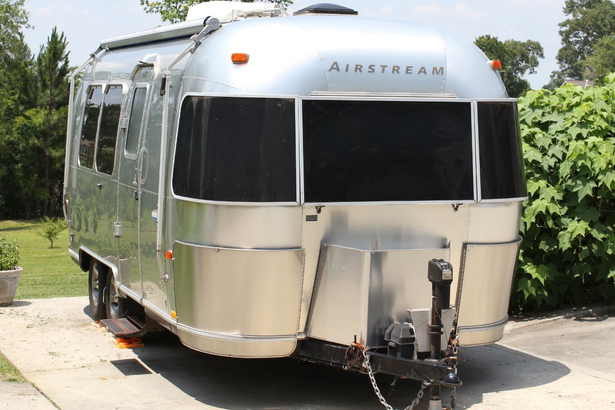 Airstream Solar Flexible Panel Installation