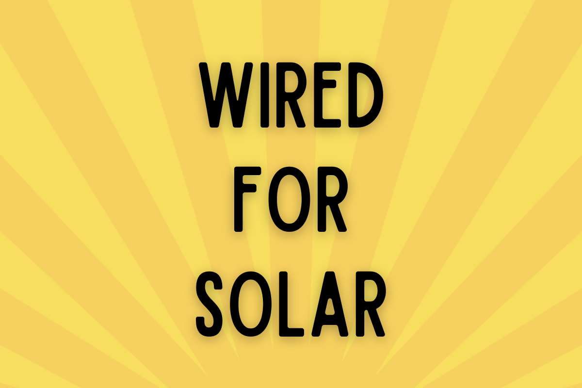 Wired for Solar